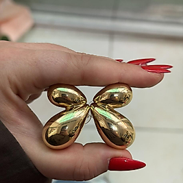 Gold Küpe