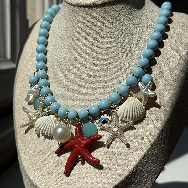 Mavi Charm Kolye