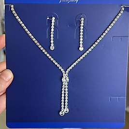 Zirkon Taşlı Set