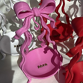 Pembe Kurdele Takı Organizeri