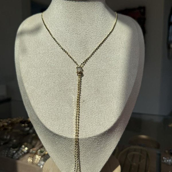 Full Taşlı Taşlı Charm Kolye