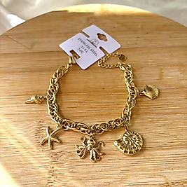 Deniz Kabuğu Charm Bileklik