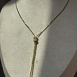 Full Taşlı Taşlı Charm Kolye