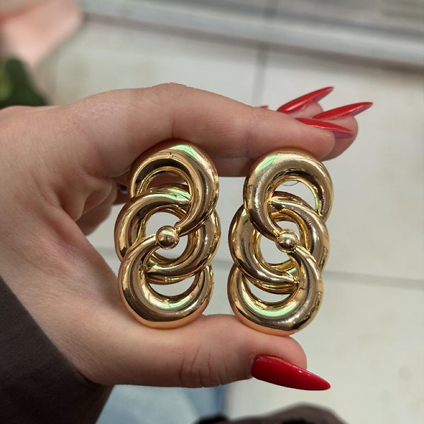 Gold Küpe