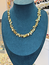 Gold Pullu Kolye
