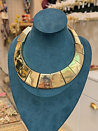 Gold Plaka Kolye