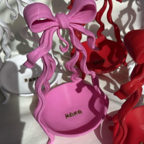 Pembe Kurdele Takı Organizeri