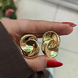 Gold Küpe