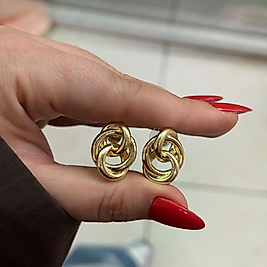 Gold Mini Küpe