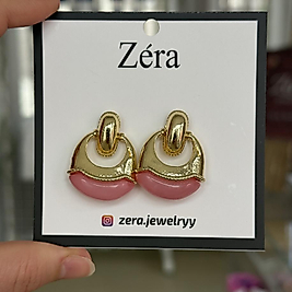 Pembe Gold Küpe