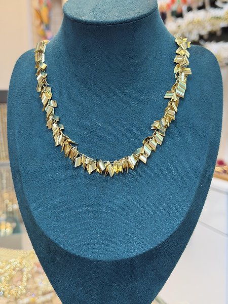 Gold Pullu Kolye