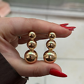 Gold Küpe